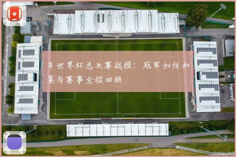 年世界杯总决赛战报:冠军如何加冕与赛事全程回顾