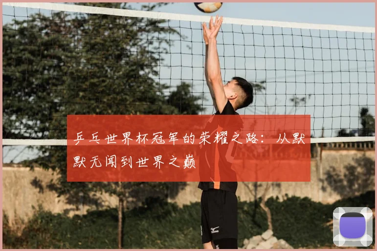 乒乓世界杯冠军的荣耀之路：从默默无闻到世界之巅